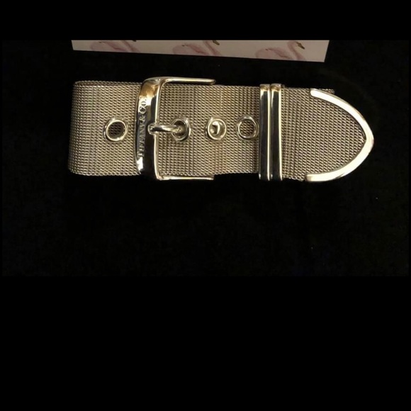Tiffany & Co Mesh Somerset Buckle Bracelet… - Picture 4 of 9